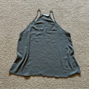 Lush fatigue green dress tank top size Small